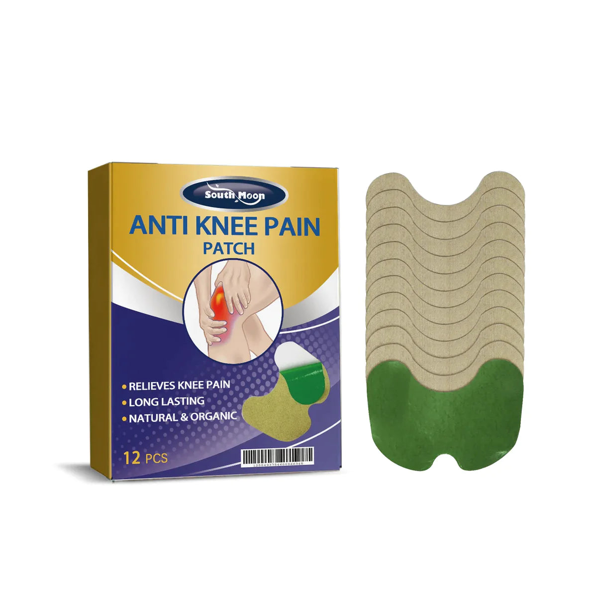Smart Knee Relief Patches Kit - Pack of 12 - Desimarket